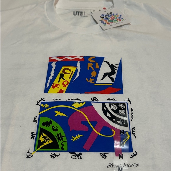 Uniqlo Henry Matisse Unisex Graphic T-Shirt M NWT - Picture 1 of 8